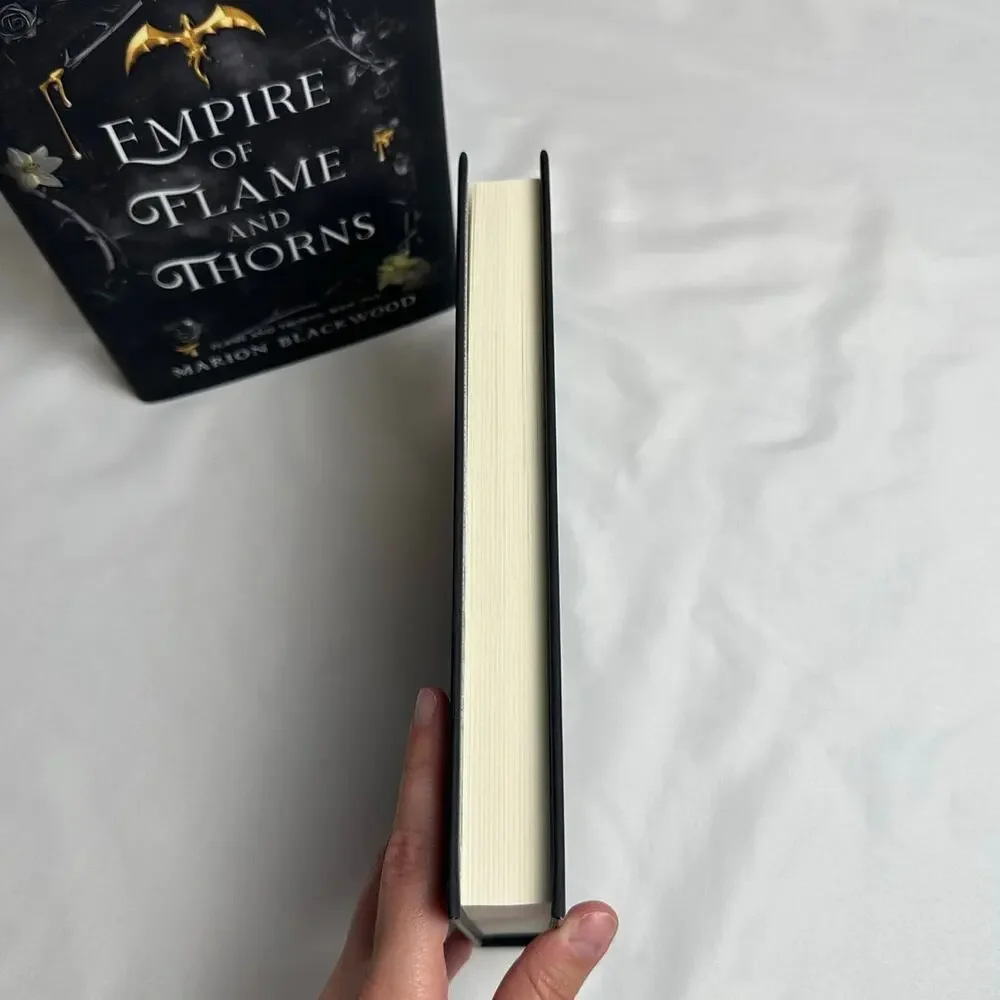 Empire of Flame and Thorns Marion Blackwood OOP Indie Hardcover Romantasy